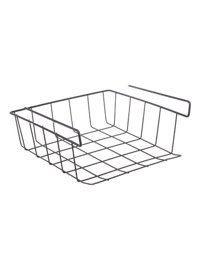 Under Shelf Rack Holder Black 30cm