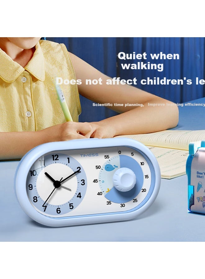 Timess Visual Timer For Kids Students, Wake Up Self-Discipline Artifact With Kitchen Timer Time Manager Office Silent Alarm Clock Timer - Image 3