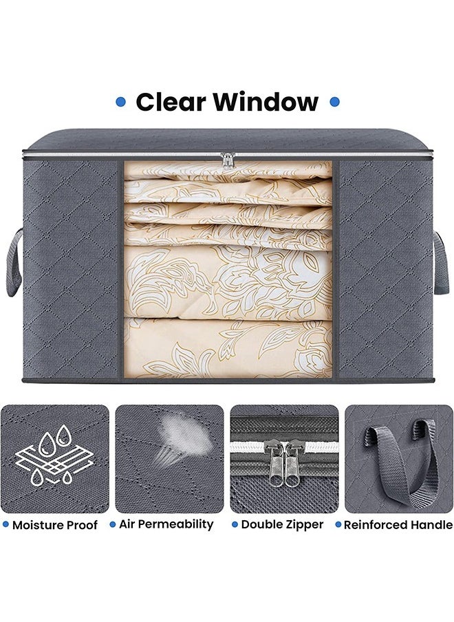 ULHYC - 6 Piece Storage Containers for Bedroom, Closet and Blankets Organization - Image 1