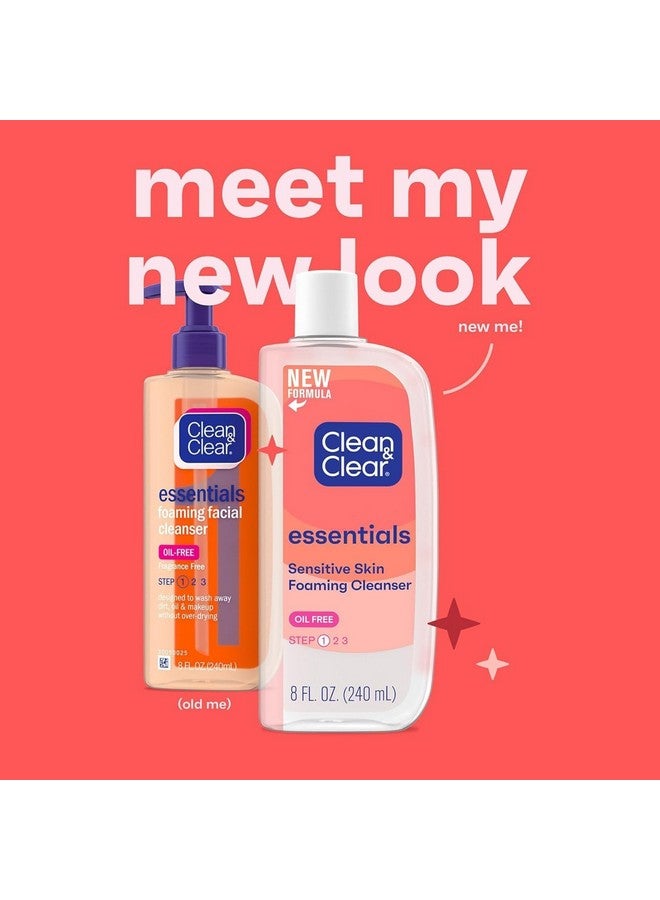 Clean & Clear Essentials Foaming Facial Cleanser 8 Ounce (Pack Of 2) - Image 3