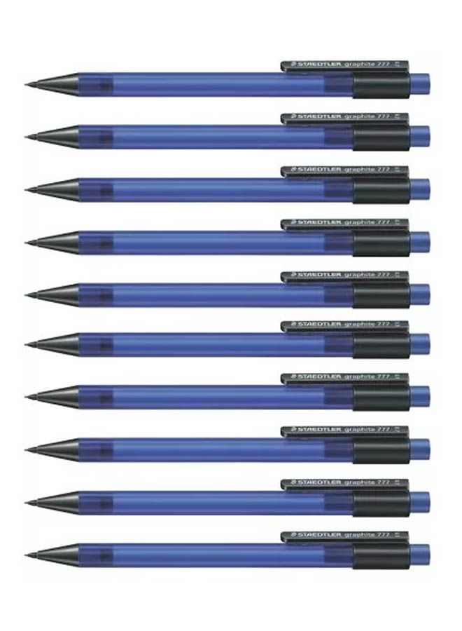 ستدلر مجموعة أقلام رصاص ميكانيكية جرافيت مكونة من 10 قطع
