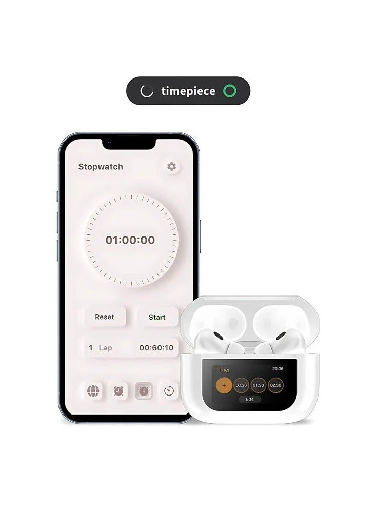 Haino Teko Germany ANC10 Wireless Earphone With High Bass Sound Quality Digital Display and HD Microphone Designed For Android Mobiles and Tablets