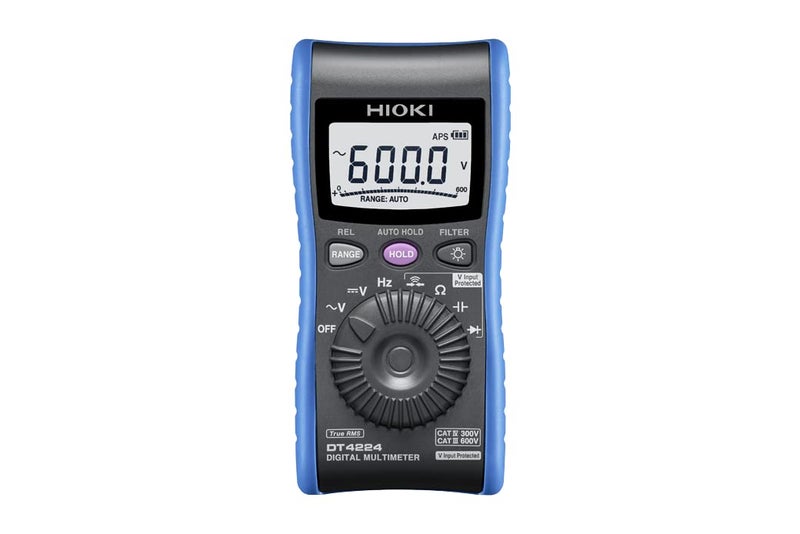 HIOKI DIGITAL MULTIMETER 600V ACDC DT4224 - Image 2