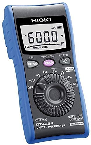 HIOKI DIGITAL MULTIMETER 600V ACDC DT4224 - Image 1