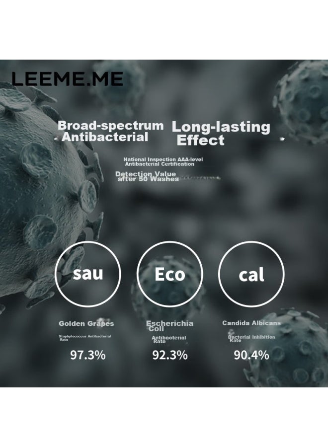 Leeme.me Li Mi Women's Socks, Spring Anti-odor Ladies' Socks, Breathable Striped Mid-calf Women's Socks, 4 Black - Image 3