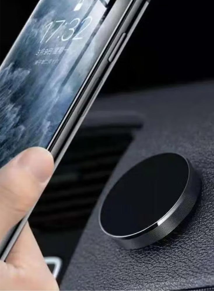 Magnetic Car Phone Holder For Car Dashboard Truck Windshield Table Suitable For Tablets Smartphones Flat Universal Magnetic Kit - Image 1