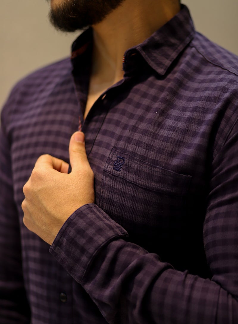 Levantino Patterned Men's Slim Fit Casual Shirt  - Image 2