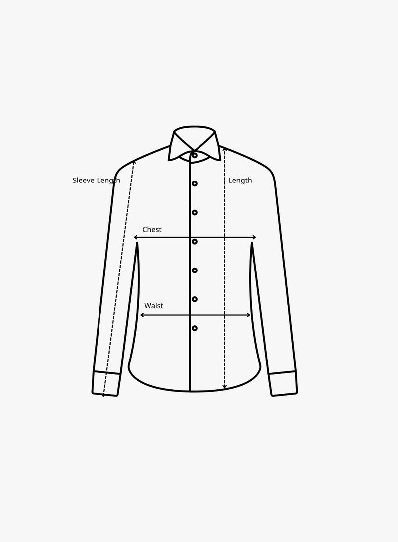 Levantino Patterned Men's Slim Fit Casual Shirt  - Image 4