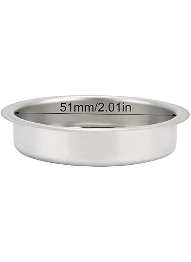 Generic - Metal Backflush Insert 58mm, Blind Filter for coffee Coffee Machine Maker Back Flush Insert Basket, coffee washing Disc for Gaggia Classic and other coffee hines for Delongh EC680 EC685 - Image 1