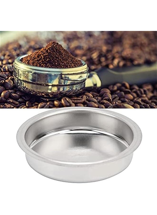 Generic - Metal Backflush Insert 58mm, Blind Filter for coffee Coffee Machine Maker Back Flush Insert Basket, coffee washing Disc for Gaggia Classic and other coffee hines for Delongh EC680 EC685 - Image 1