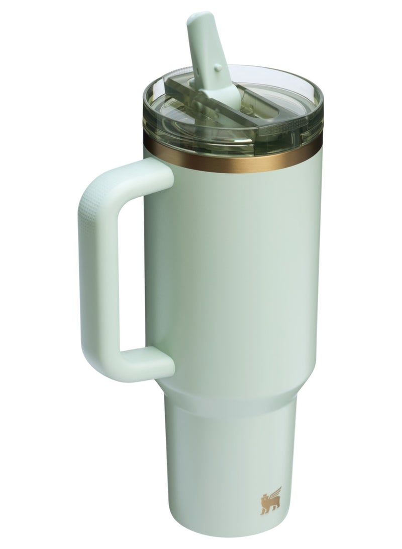 Stanley Quencher ProTour Flip Straw Tumbler with Leakproof Lid 40 oz | Built-In Straw & Handle | Cupholder Compatible for Travel | Insulated Stainless Steel Cup | BPA-Free  - Image 2