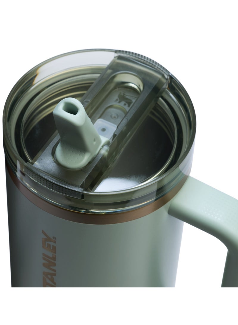 Stanley Quencher ProTour Flip Straw Tumbler with Leakproof Lid 40 oz | Built-In Straw & Handle | Cupholder Compatible for Travel | Insulated Stainless Steel Cup | BPA-Free  - Image 3