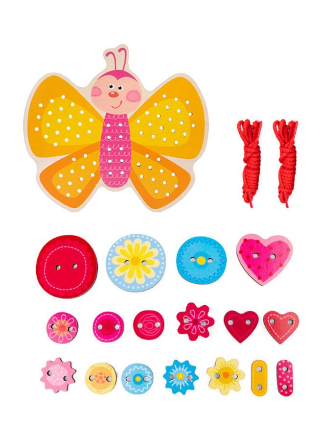 NIBEMINENT DIY Wooden Butterfly Puzzle Set - Image 1