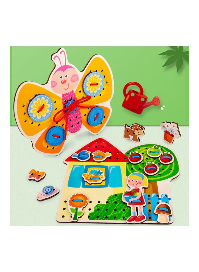 NIBEMINENT DIY Wooden Butterfly Puzzle Set - Image 2