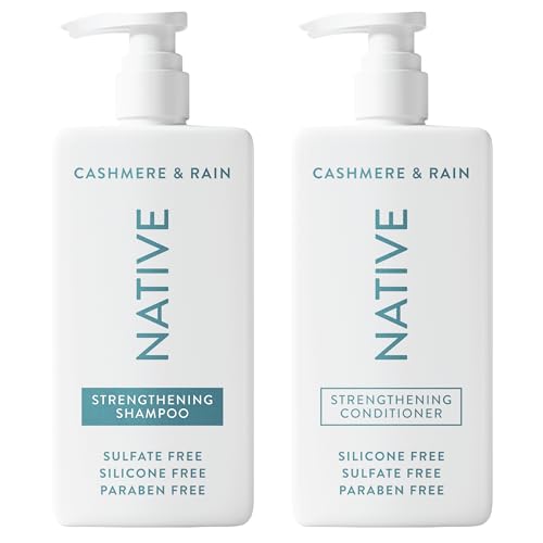 Native Cashmere & Rain Shampoo and Conditioner Contain Naturally Derived Ingredients | All Hair Types, Color & Treated, Fine to Dry Damaged, Sulfate & Dye Free - 2-Pack - Image 1