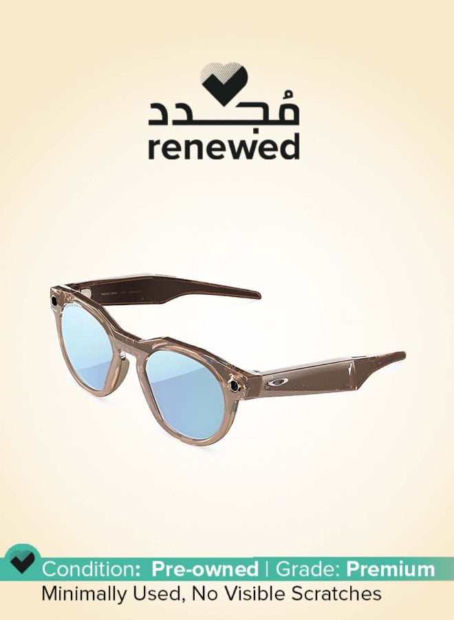 Meta 154 mAh Renewed - Oakley HSTN Limited Edition Ai Glasses (F Brown Smoke/ L Prizm Deep Water Polarized) S51 Brown Smoke - Image 1