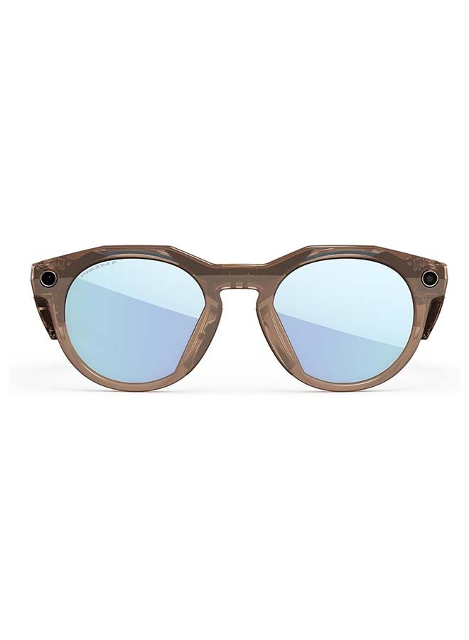 Meta 154 mAh Renewed - Oakley HSTN Limited Edition Ai Glasses (F Brown Smoke/ L Prizm Deep Water Polarized) S51 Brown Smoke - Image 2
