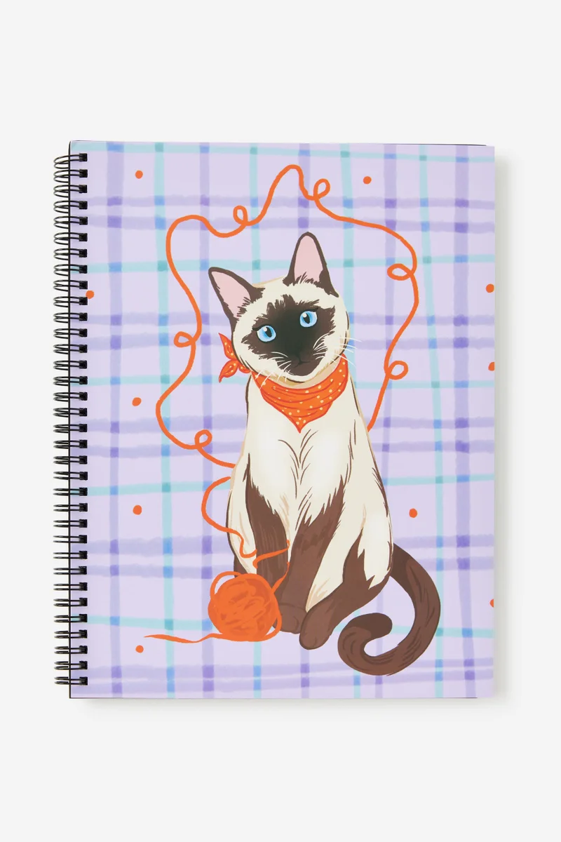 تايبو A4 Spiralbound Subject Notebook