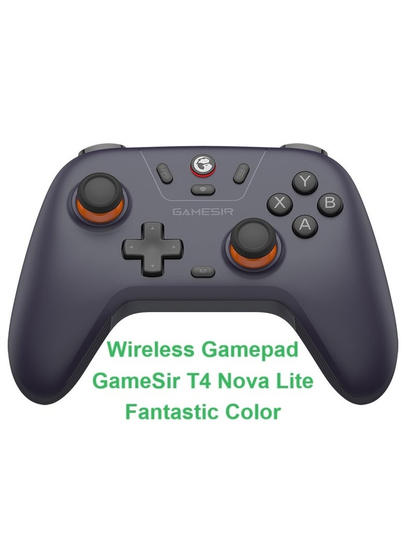 general Classic Gamepad GameSir Nova Lite Multiplatform Controller for PC, iPhone, Android, Switch & Steam Deck, Bluetooth Controller Gamepad with Hall Effect Trigger, Turbo, Rumble Vibration 600mAh Battery - Image 1
