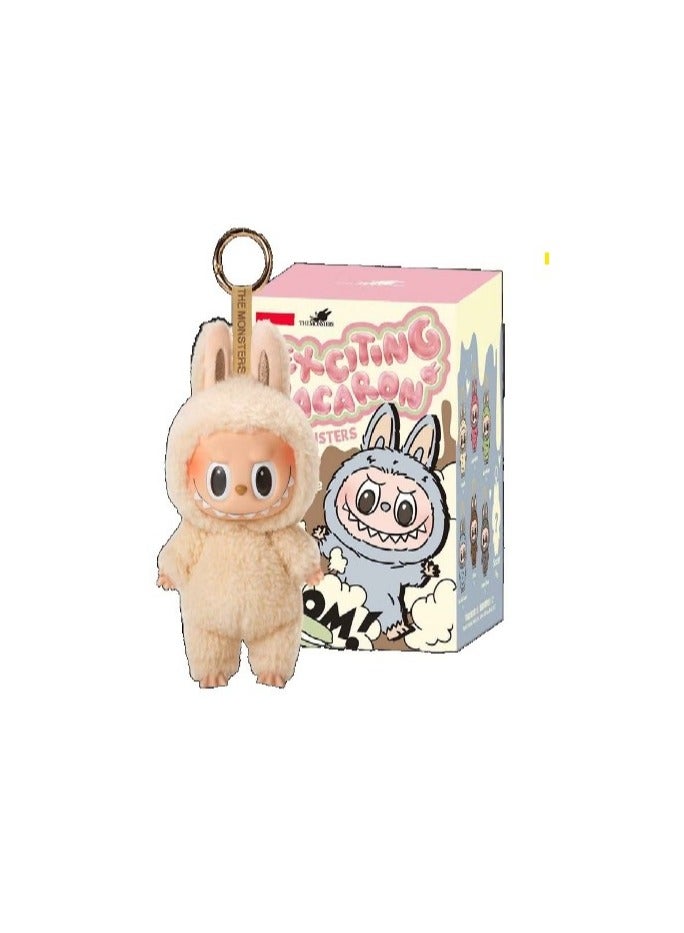 The Monsters Labubu - Tasty Macarons Vinyl Face Blind Box, Random Design Action Figures Collectible Toys Home Decorations, Single Box - Image 1