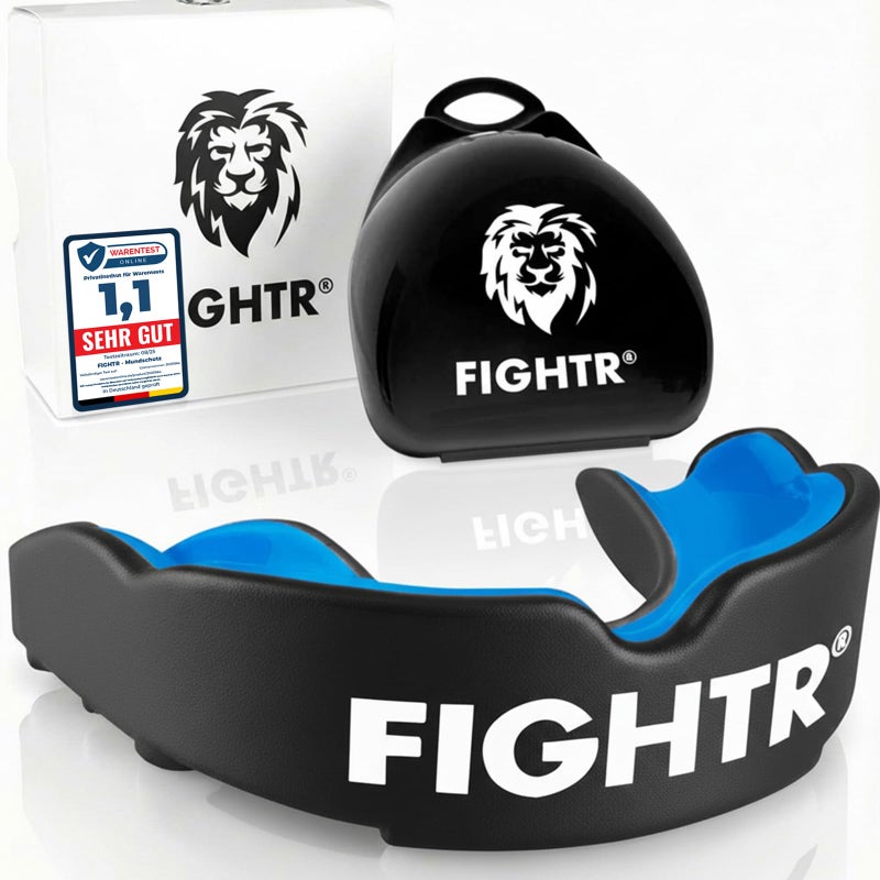 FIGHTR Premium Mouth Guard for Excellent Breathing Easy to fit Sports Mouth Guard for Boxing MMA Football Lacrosse Hockey and Other Sports incl hygienic Box - Image 2
