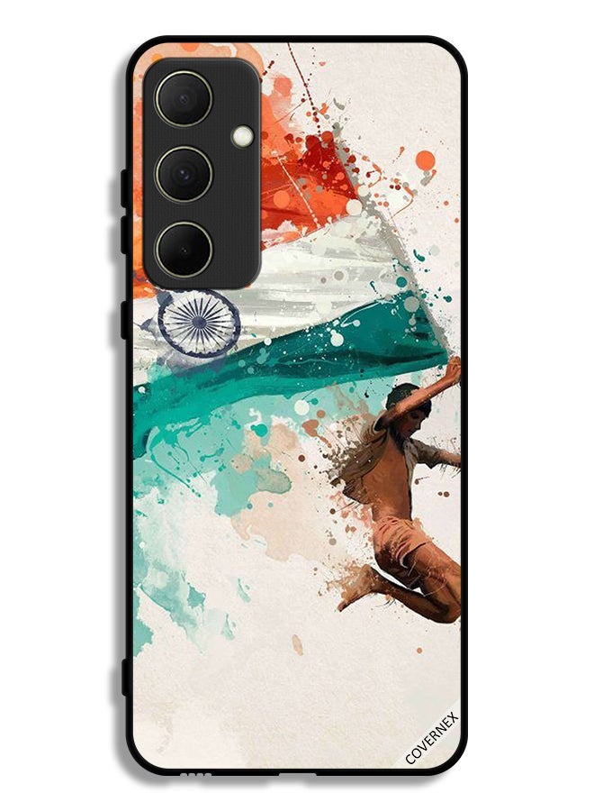 Covernex Samsung Galaxy A35 5G Protective Case Cover Holding India Flag While Flying - Image 1
