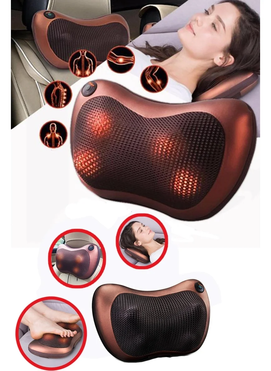 موبي Rubber Dual Motor Massager Pillow