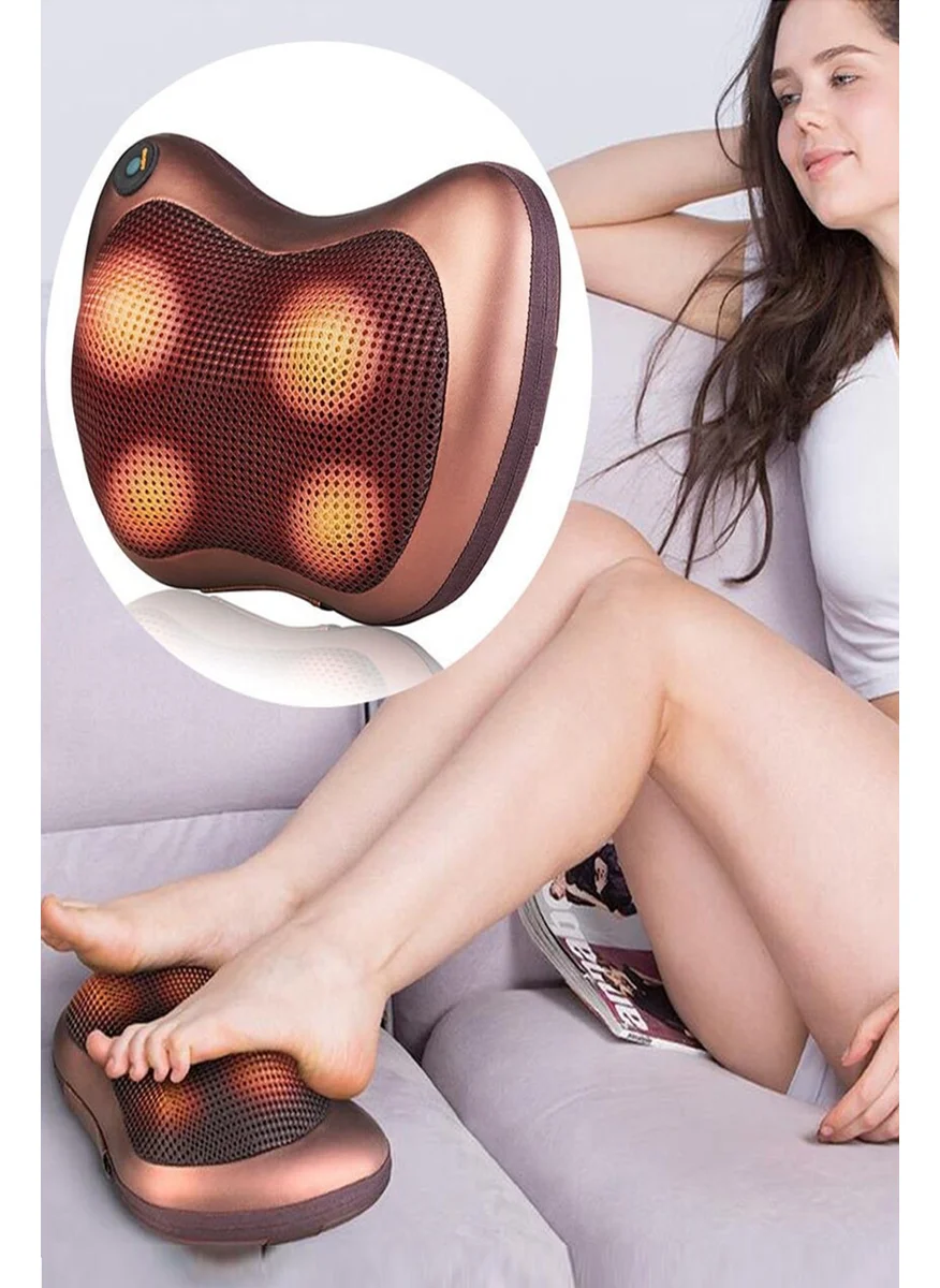 موبي Rubber Dual Motor Massager Pillow