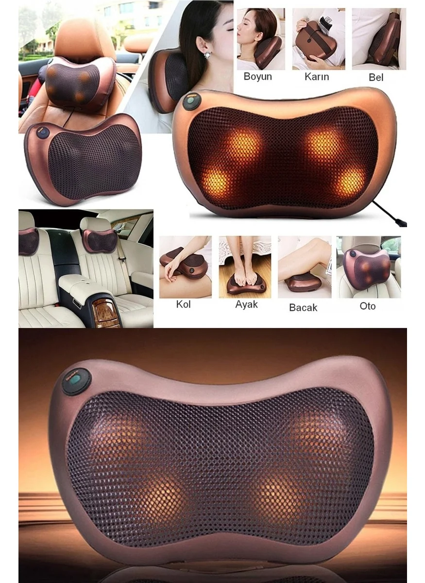 موبي Rubber Dual Motor Massager Pillow