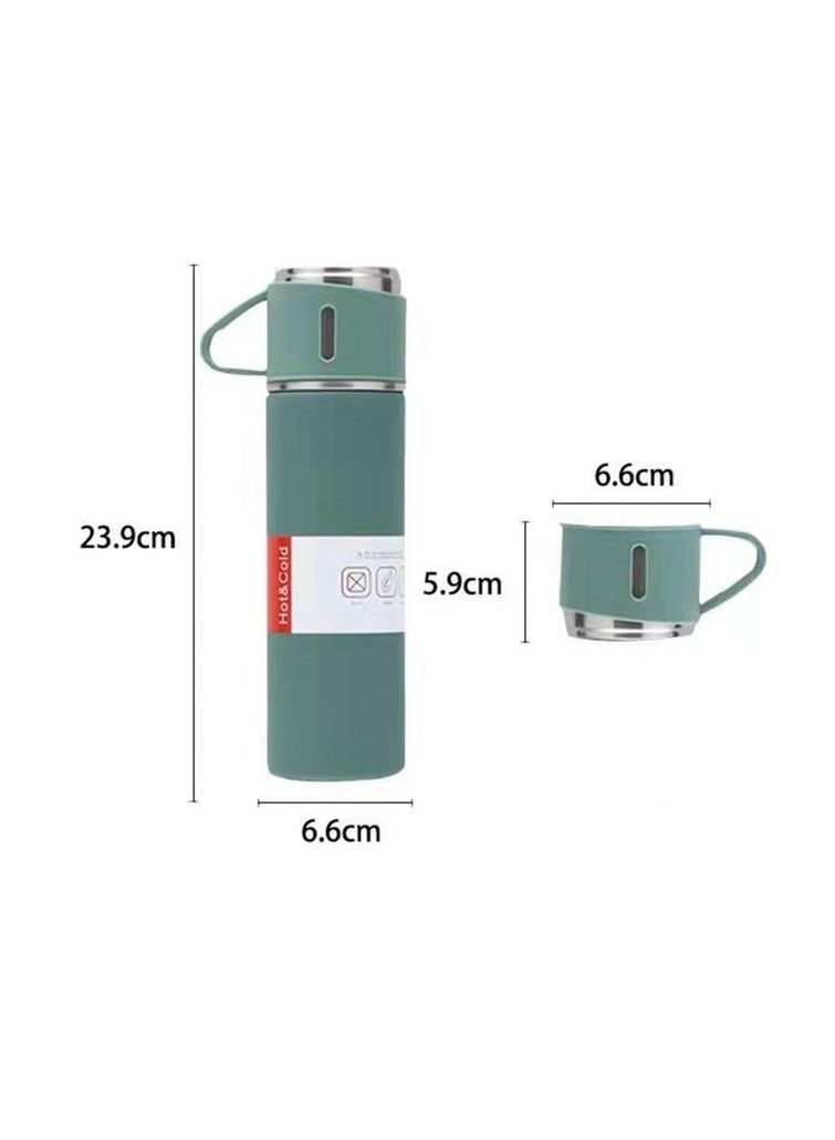 Affordable 500ml Bullet Double-Layer Stainless Steel Vacuum Thermos Tumbler Travel Mug Business Trip Water Bottle Tea Infuser  - Image 2