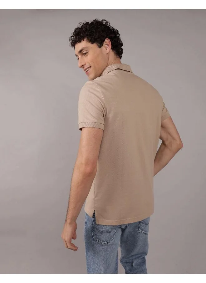 American Eagle AE Slim Flex Polo Shirt