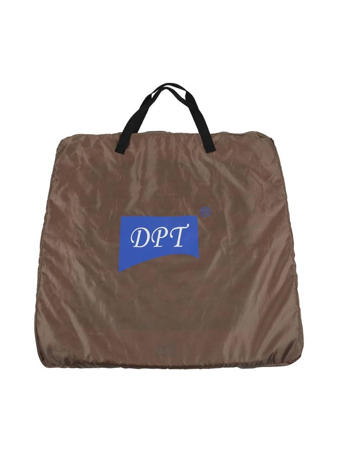 دي بي تي، كرسي تخييم قابل للطي، كرسي رحلات، رصاصي، مقاس 80*80 سم - Image 5