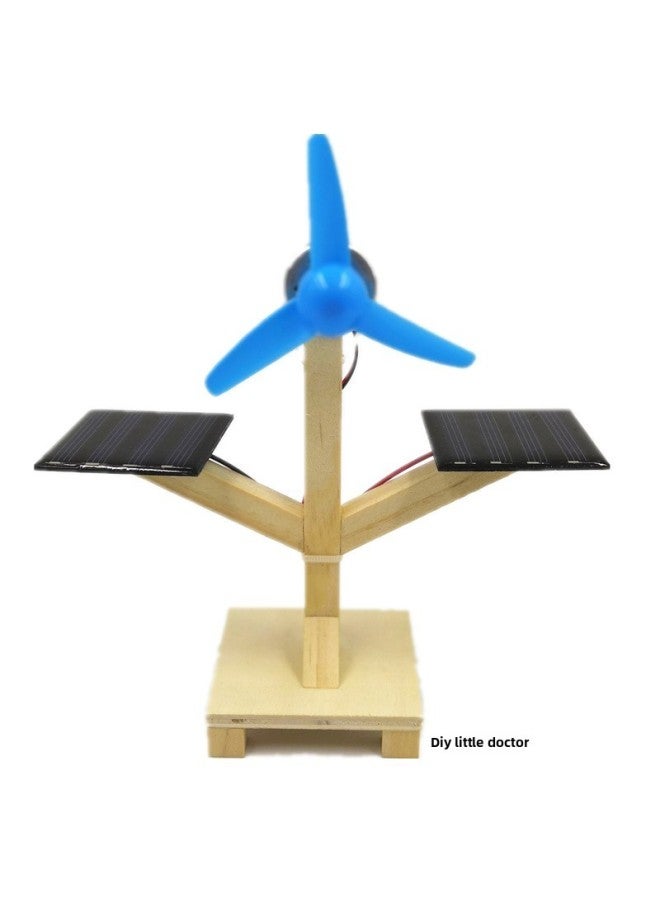 Magnetic Suspension Module Small Invention Demonstrator Solar Fan Technology Material Solar Battery Education-Color:Simple Plug-in Solar Fan Material Package - Image 5