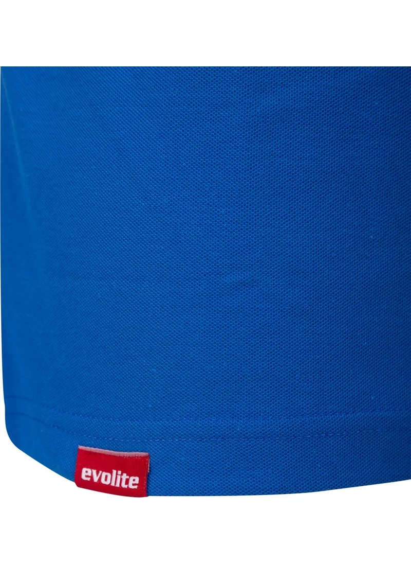 Evolite Deepraw Men Polo T-Shirt - Sax
