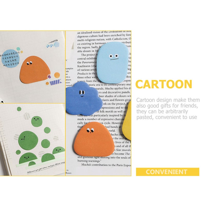 🧸 دفاتر ملاحظات لاصقة بتصميم كرتوني للاستخدام المكتبي والمدرسي - Image 5