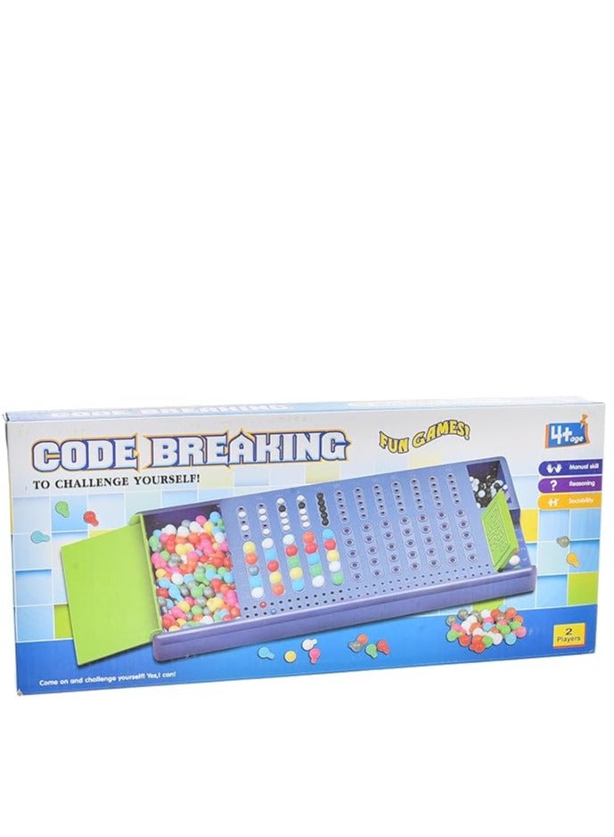 Plastic Code Games with 262 Plastic Pieces for Kids of Both Sexes and Adults Ages 4 and Up - Multicolor - Image 1