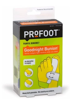 Pro-Foot Good Night Adjustable Goodnight Bunion Regulator Fits For Men And Women Free Size