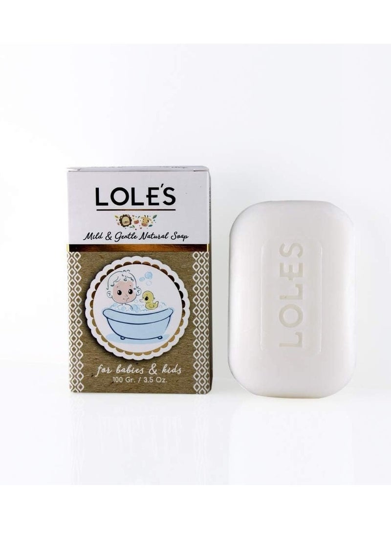 Lole's Gentle Skin Care Soap for Babies & Kids – Mild & Nourishing Formula, 100g - Image 5