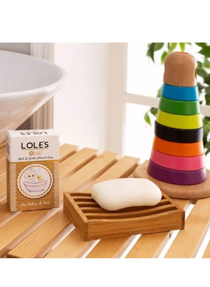 Lole's Gentle Skin Care Soap for Babies & Kids – Mild & Nourishing Formula, 100g - Image 2
