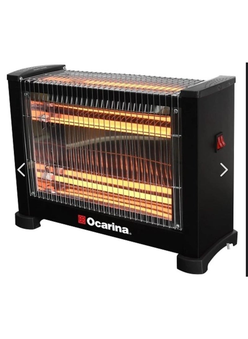 أوكارينا اوكارينا،دفاية كوارتز كهربائية بقوة 1600 واط تدفئه امامية وعلوية - Image 2