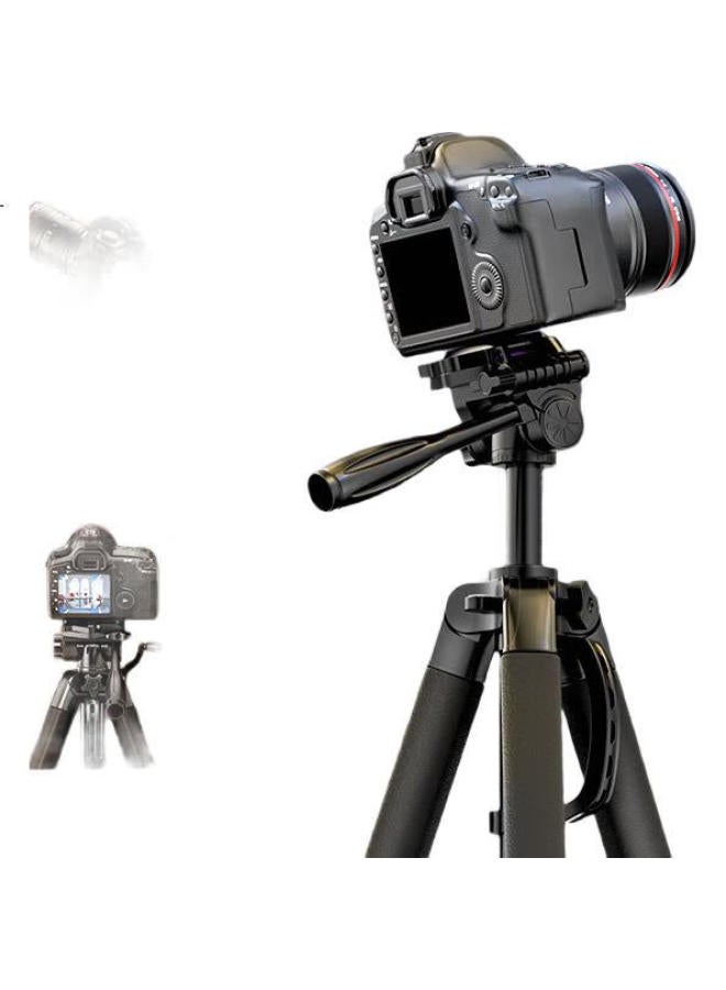 samtogo Tripod, Dslr Camera, Mirrorless Camera, Hydraulic 3D Gimbal Stabilizer, Photography Equipment, Portable Accessories, Phone Clamp, Vertical Shooting Quick-Release Plate, Tripod, 1.9 Meters - Image 3