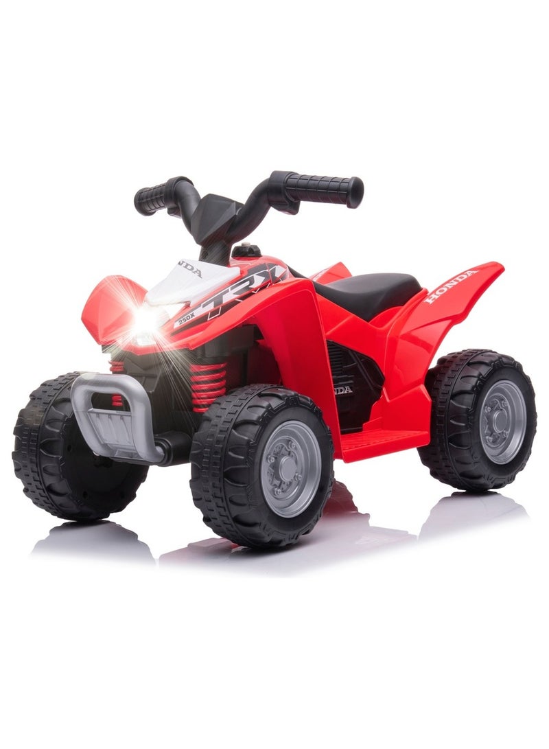 Amsham Toys Honda Kids Electric Quad Bike - Red (6V) - Image 1