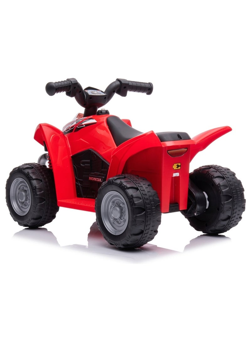Amsham Toys Honda Kids Electric Quad Bike - Red (6V) - Image 3