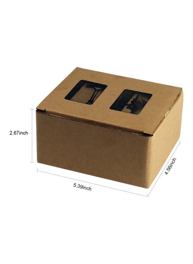 NIBEMINENT Old Man Whimsical Tree Hugger Sculpture Ghost Face Multicolour 13.70 X 6.80 11.60cm - Image 3