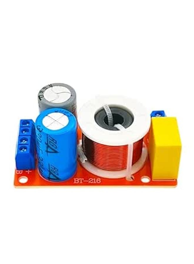 Crossover Network Kit With NonPolarized Capacitors Thermal Coils Treble Bass Frequency Divider - Image 1