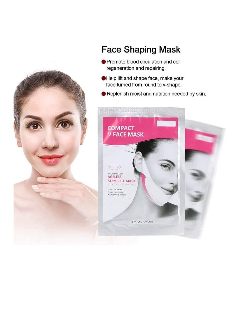 Y&D V Face Mask Shape Neck And Chin Lift Firming Moisturizing Lifting Anti-Aging Adding Line Gel Slimming Double Reducer Intense Layer  - Image 3