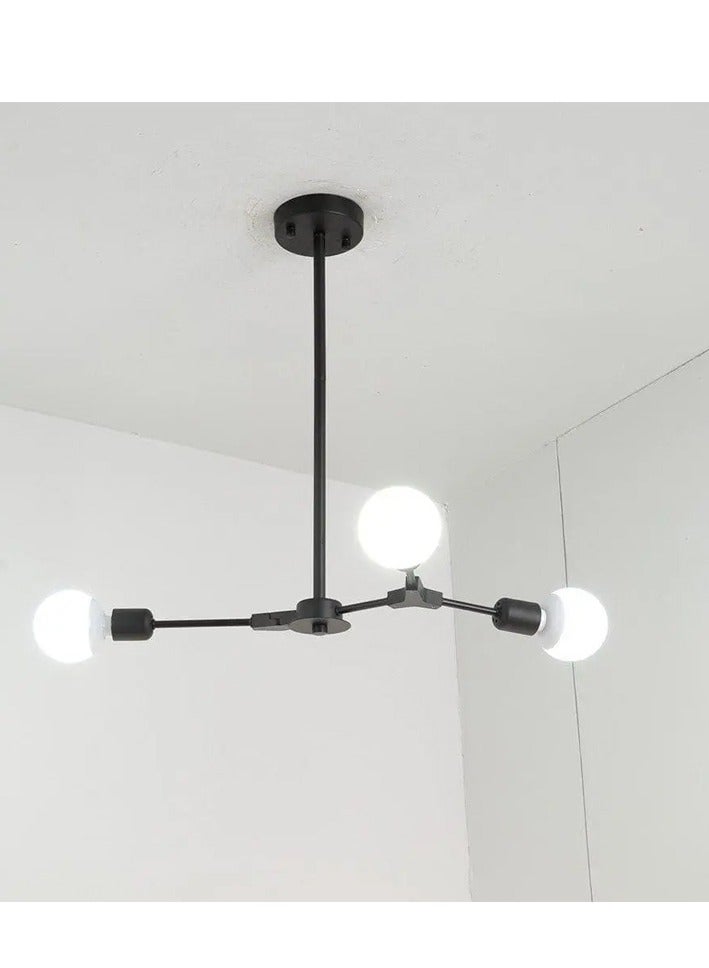 Cluc Spedo chandelier - 3 branches - Black - Image 2