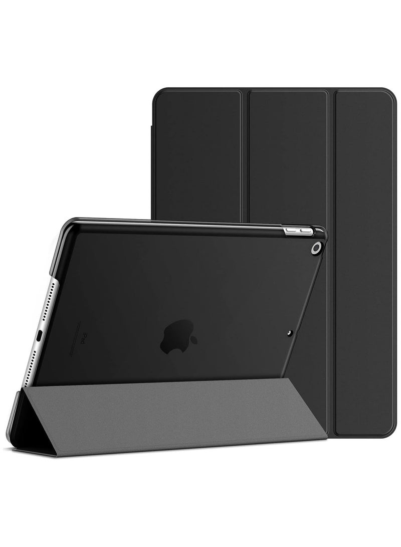 Case for iPad 10.2-Inch (2021/2020/2019 Model, 9/8/7 Generation), Auto Wake/Sleep Cover (Black) - Image 1