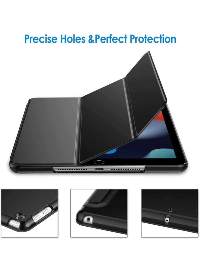 Case for iPad 10.2-Inch (2021/2020/2019 Model, 9/8/7 Generation), Auto Wake/Sleep Cover (Black) - Image 3