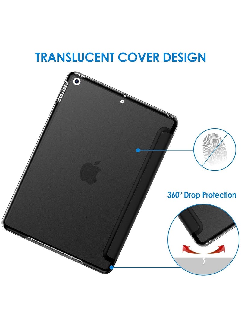 Case for iPad 10.2-Inch (2021/2020/2019 Model, 9/8/7 Generation), Auto Wake/Sleep Cover (Black) - Image 4